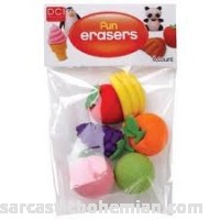 DCI Fun Erasers Pack of 6 Fruit B009VHO39M